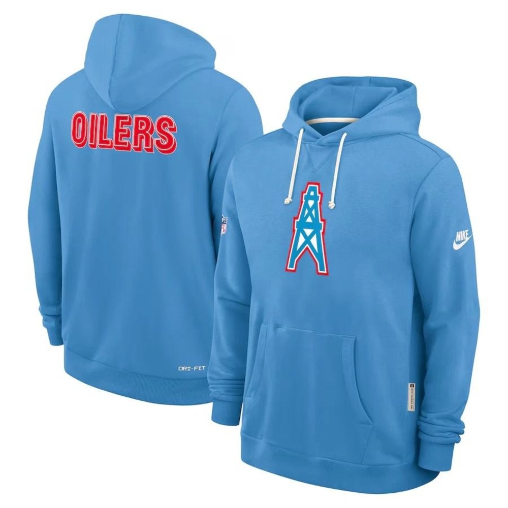 NEW Tennessee Titans Nike Sideline Standard‎ Issue Dri-Fit Hoodie Oilers Size M
